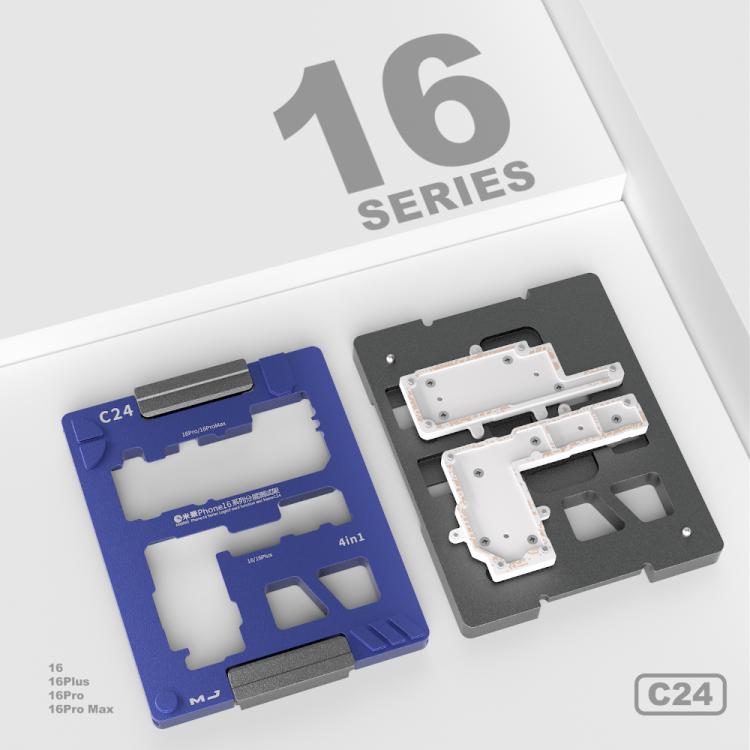 Mijing C24 Motherboard Layered Testing Fixture for iPhone 16 Series