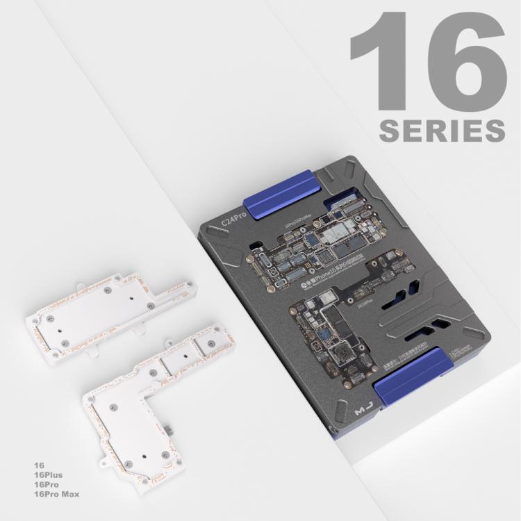 Mijing C24 Pro Motherboard Layered Testing Fixture for iPhone 16 Series