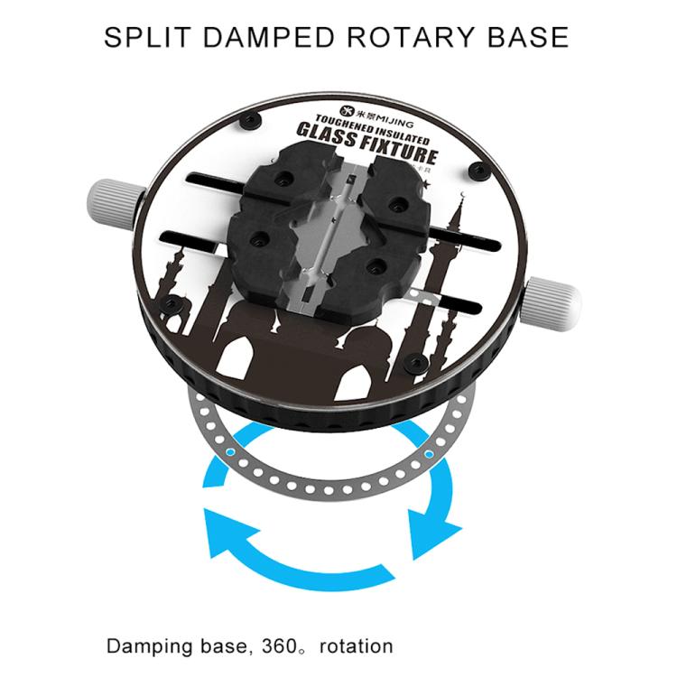 Mijing GK20 360 Rotating High Temperature Resistant Glass Motherboard PCB Fixture