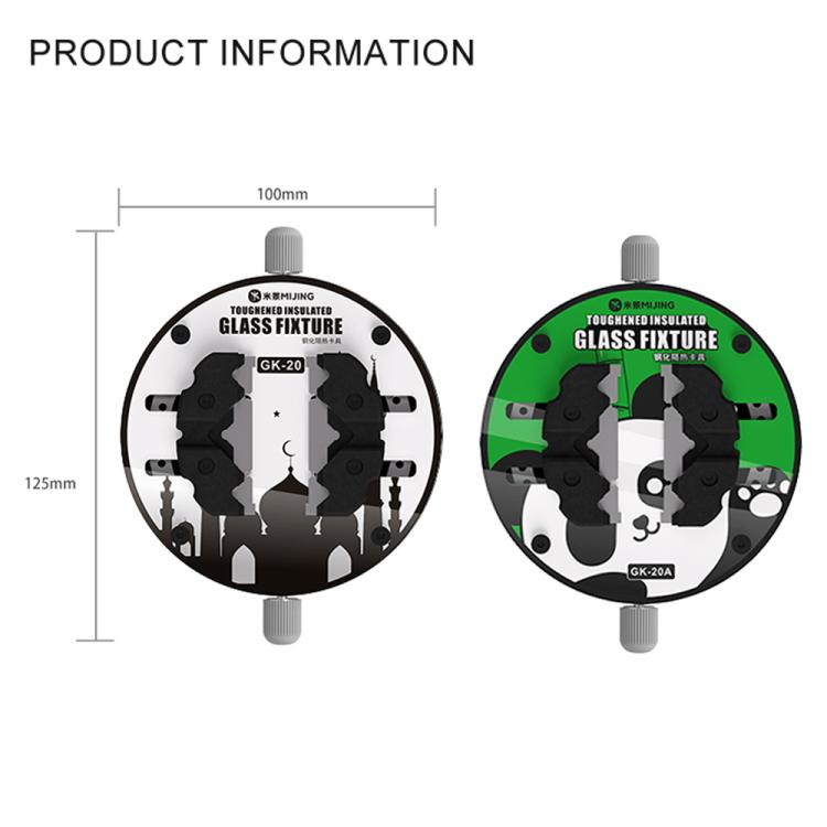 Mijing GK20 360 Rotating High Temperature Resistant Glass Motherboard PCB Fixture