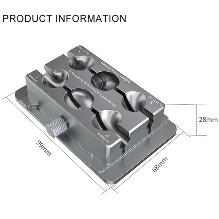Mijing MS1 AirPods Headphone Module for Apple AirPods 1 / 2 / 3