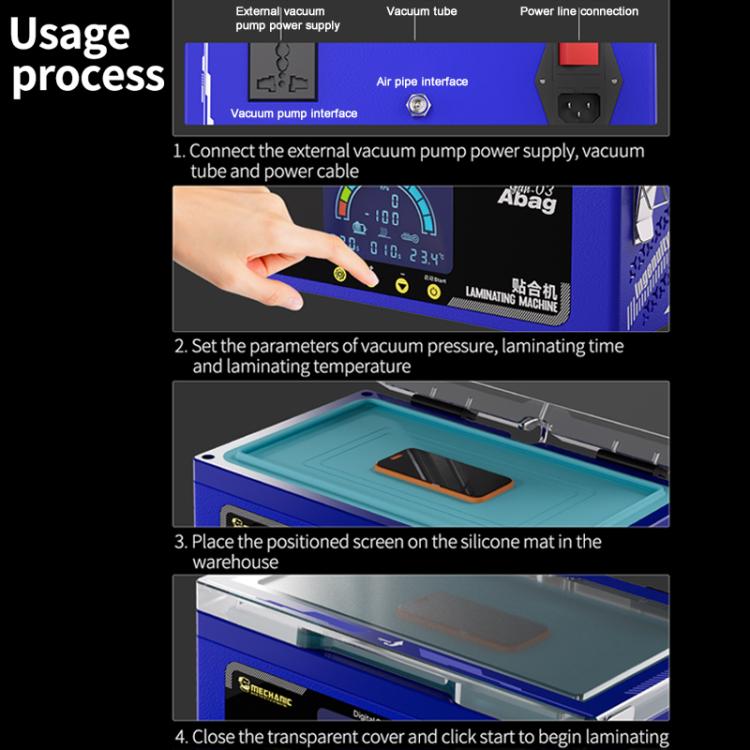 Mechanic Gan-03 Abag 8-inch Airbag Laminating Machine