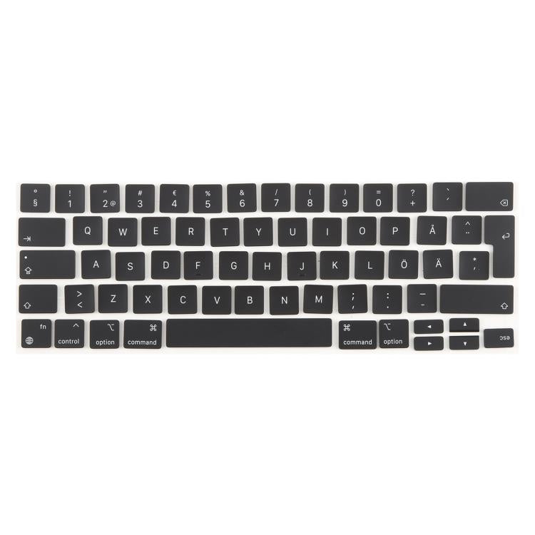 Pour MacBook A2251 A2289 A2238 A2338 Version UK Big Enter Keycaps, Suède, Danemark, Italie, arabe, allemand, russe, Hongrie, français, Norvège, Espagne, Portugal, anglais
