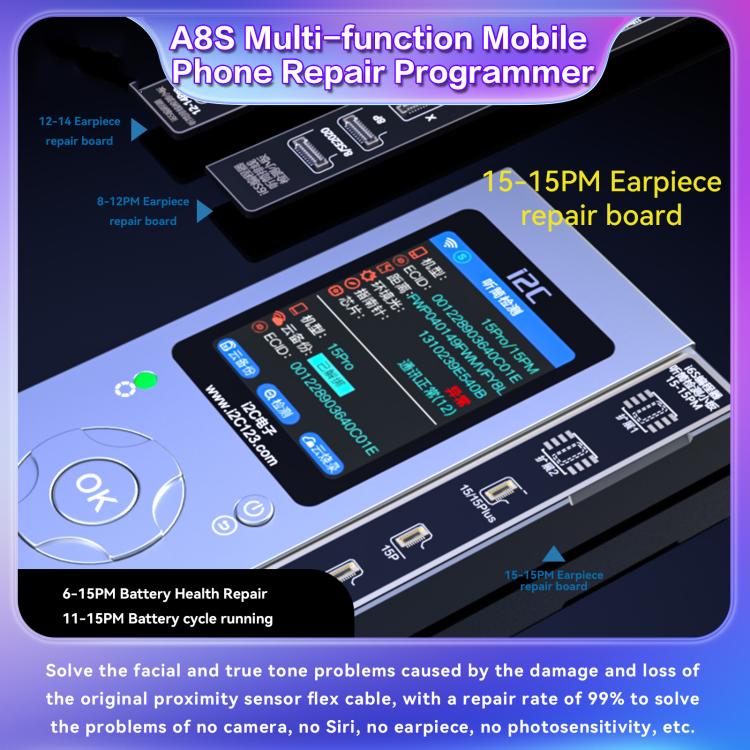 i2C A8S Multi-function Phone Repair Programmer