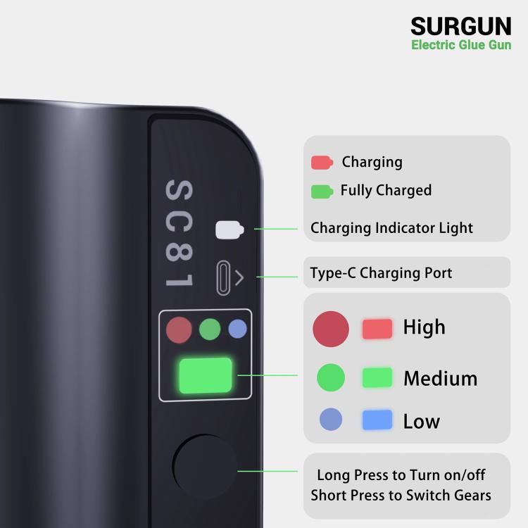 2uul SC81 Electric Glue Dispenser