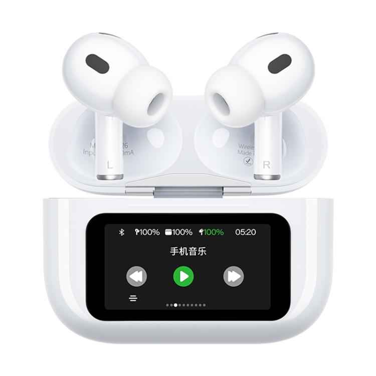 WK WS-26 Liton Series ANC+ENC Wireless Earbuds with Smart Color Screen