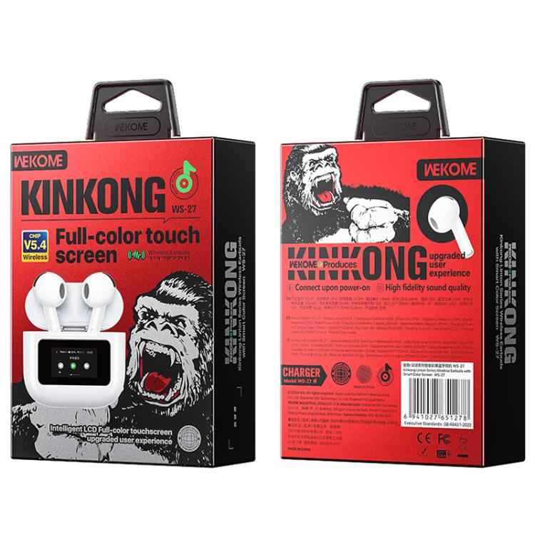 WK WS-27 Liton Series Wireless Earbuds with Smart Color Screen