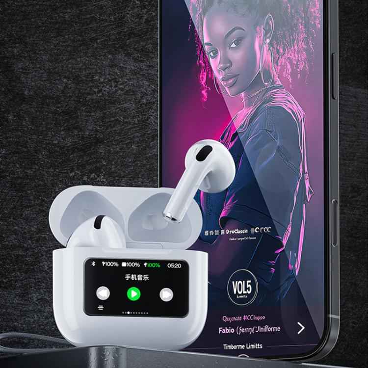 WK WS-27 Liton Series Wireless Earbuds with Smart Color Screen