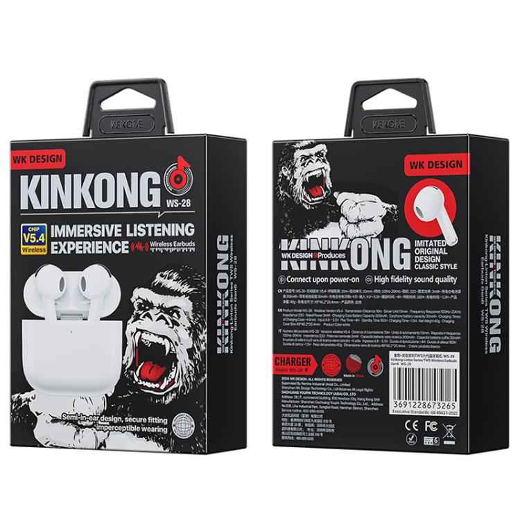 WK WS-28 Liton Series TWS Wireless Earbuds Gen6