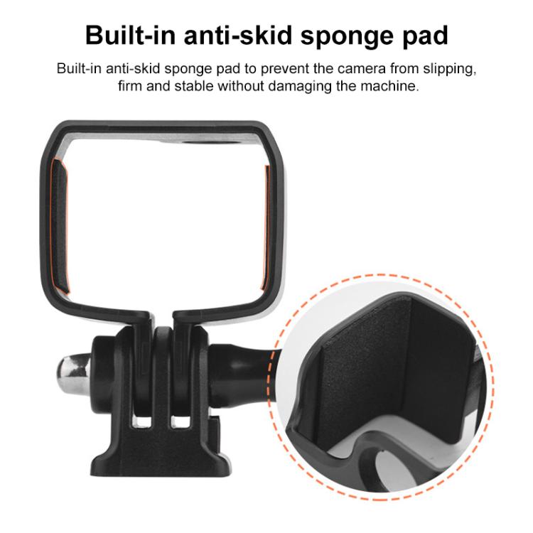 For DJI OSMO Pocket 3 BRDRC Protection Frame Adapter Base, Frame, Frame + Backpack Clip, Frame + Clip + Chest Strap, Frame + Head Strap, Frame + Chest Strap