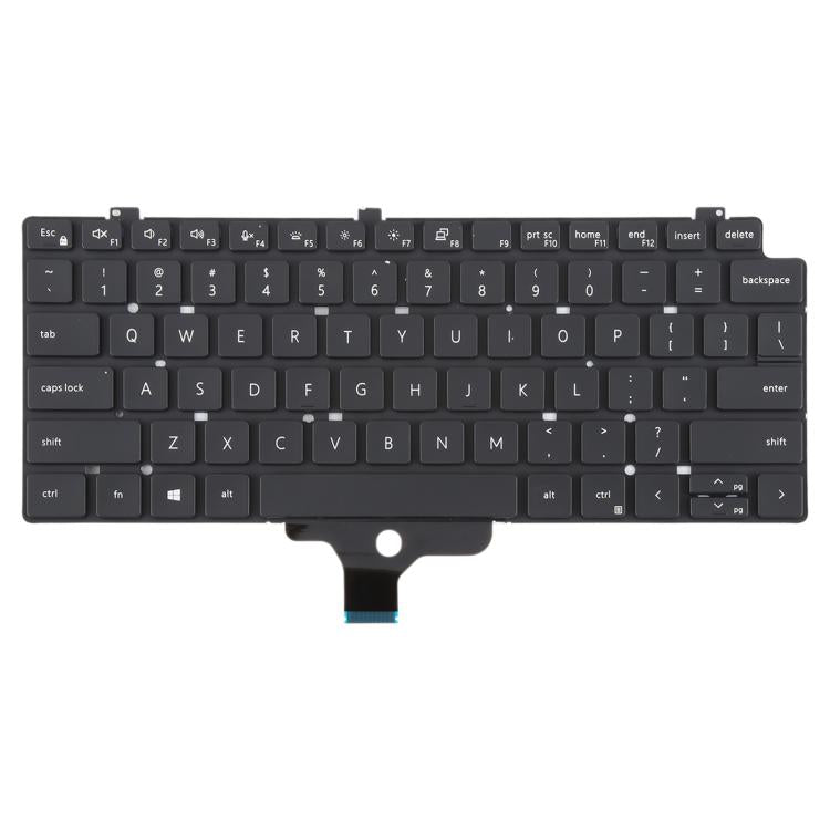 US Version Backlit Laptop Keyboard for Dell LATITUDE P33S 13-7300 7310