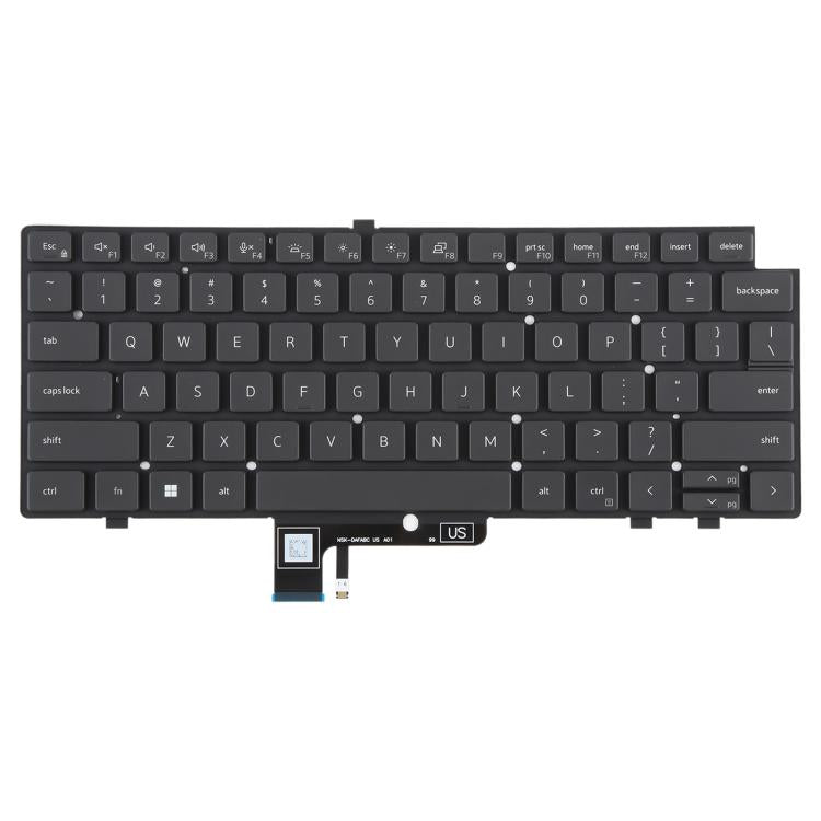 US Version Backlit Laptop Keyboard for Dell Latitude 7340 7440 7640