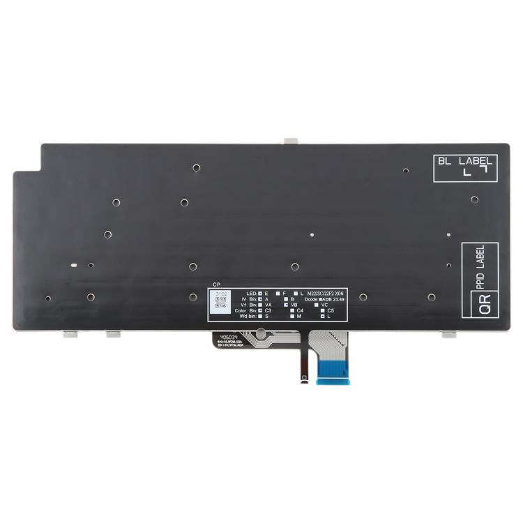 US Version Backlit Laptop Keyboard for Dell Latitude 7340 7440 7640
