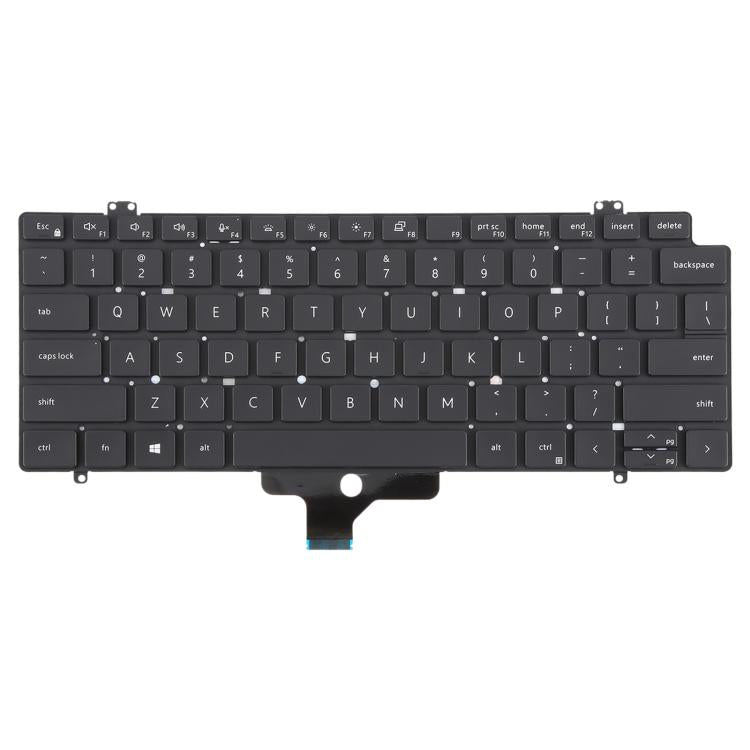 US Version Backlit Laptop Keyboard for Dell Latitude 7410 7410 2in1 P131G P119G