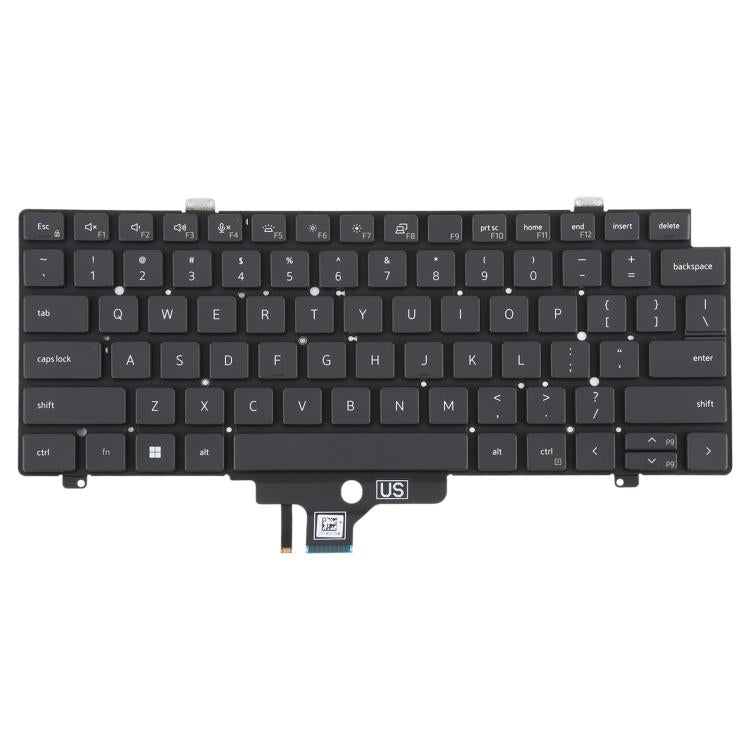 US Version Backlit Laptop Keyboard for Dell Latitude 7420 5420