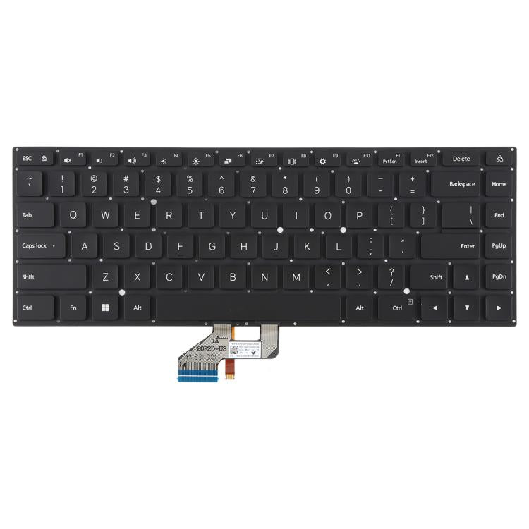 US Version Backlit Laptop Keyboard for Xiaomi Redmi Book 16 2024 2025 Z3725