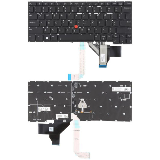 Clavier d'ordinateur portable version américaine avec pointage pour Lenovo Thinkpad X13 Gen 4 X13 Yoga Gen 4