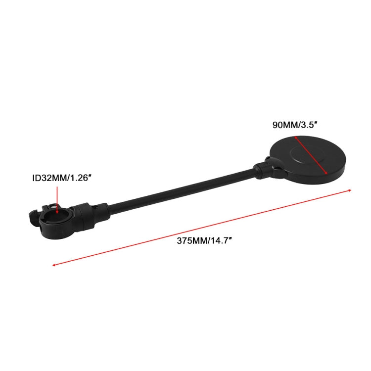 Pair Mountain Bike / Electric Motorcycle Multifunctional Adjustable Handlebar Rearview Mirror, MB-MR027