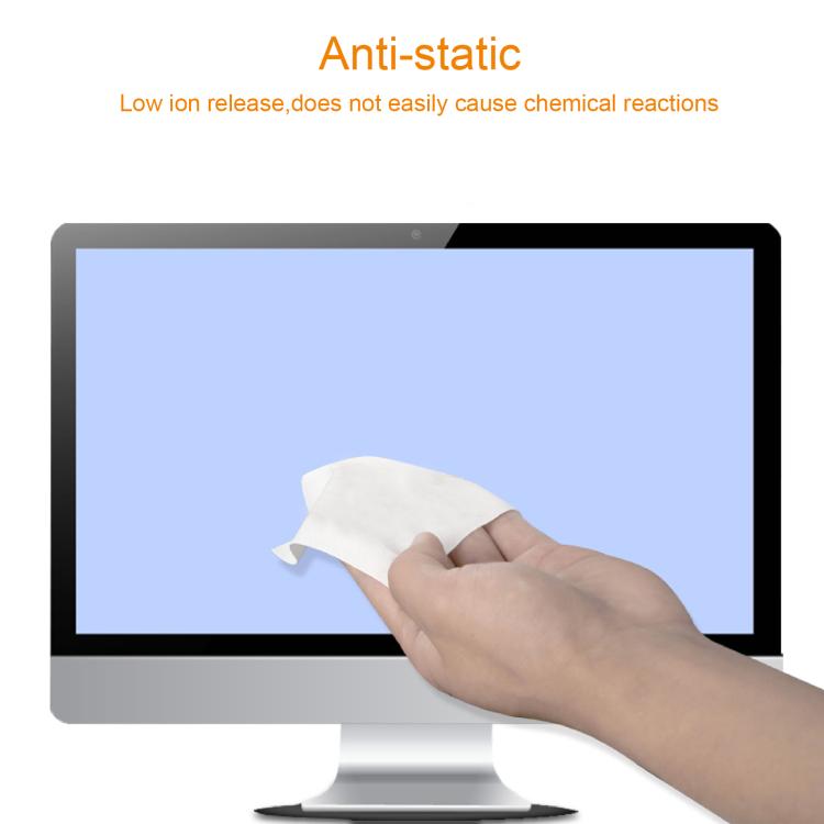 50 in 1 Anti-static 4 inch Ultra-fine Dust-free Wiping Cloth