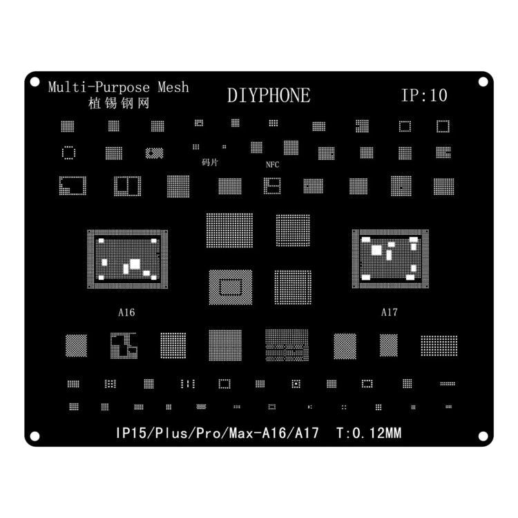 Precision laser-cut Accurate Positioning Anti-shift BGA Reballing Stencil