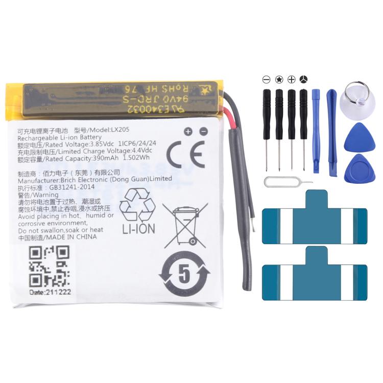 For OPPO/Realme Watch 2 Pro LX205 RMA2006 390mAh Battery Replacement