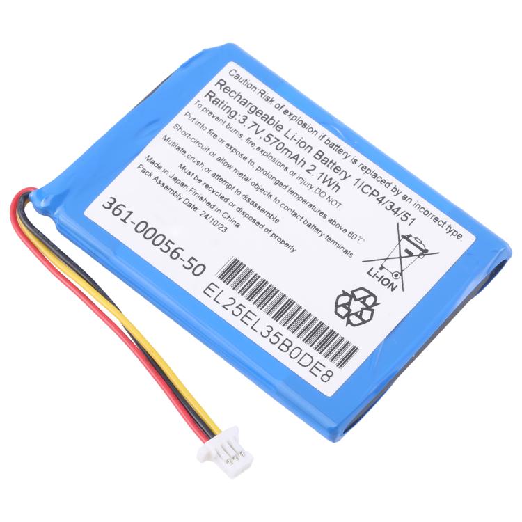 For Garmin Drive50LM/51LMT/52LMGPS 361-00056-50 570mAh Battery Replacement