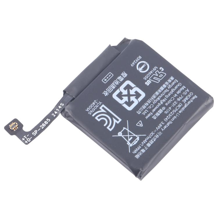 For Google Pixel Watch 3 41mm G1QME 307mAh Battery Replacement