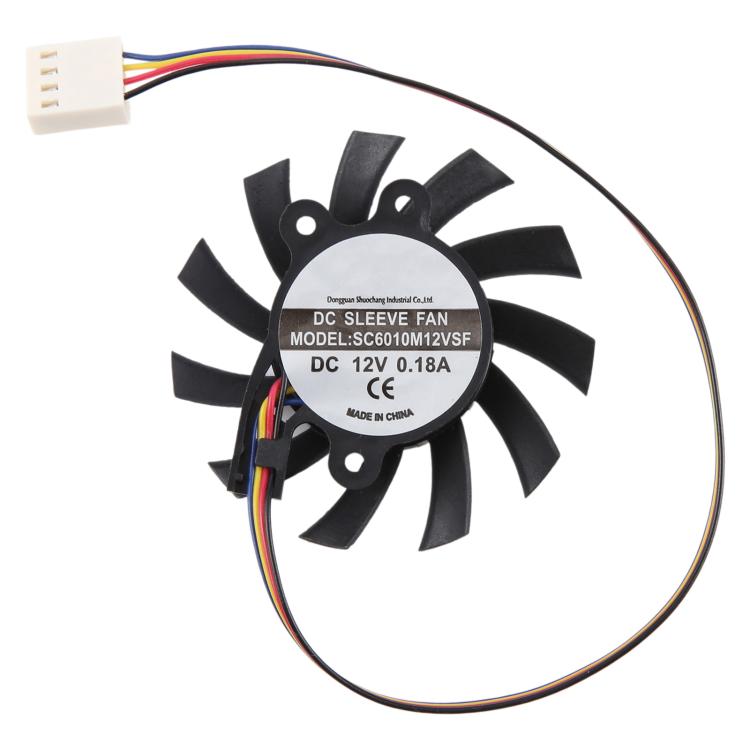 For SEEWO SC6010M12VSF DC12V 0.18A 4Pin Cooling Fan