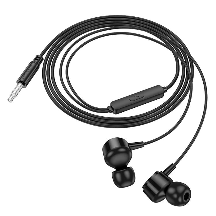 Borofone BM94 Sonar 3.5mm Interface Universal Wired Earphones with Microphone, Length: 1.2m, 3.5mm Interface