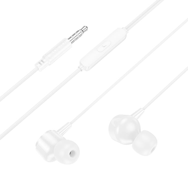 Borofone BM94 Sonar 3.5mm Interface Universal Wired Earphones with Microphone, Length: 1.2m, 3.5mm Interface