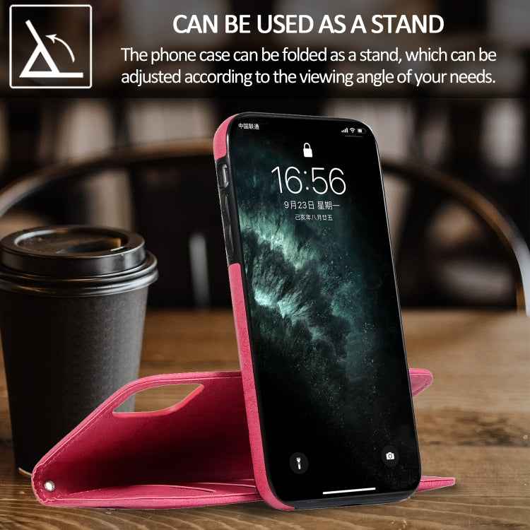 KLT888-2 Retro 2 in 1 Detachable Magnetic Horizontal Flip TPU + PU Leather Case with Holder & Card Slots & Photo Frame & Wallet, For iPhone 11, For iPhone 11 Pro, For iPhone 11 Pro Max, For iPhone 6, For iPhone 6 Plus, For iPhone SE 2022 / SE 2020 / 8 ...