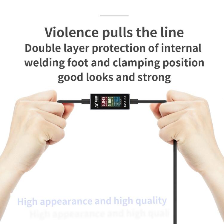 18 Kinds AV-Line Pro 1.2m Intelligent Detection Charging Data Cable