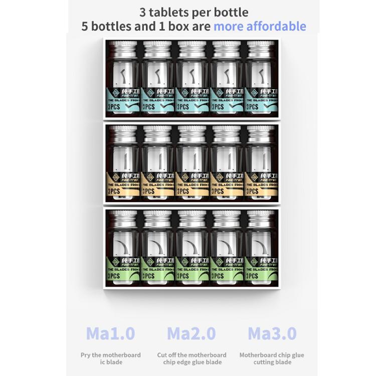 18 Kinds 5 in 1 High Toughness Soft Handmade Polishing Blade