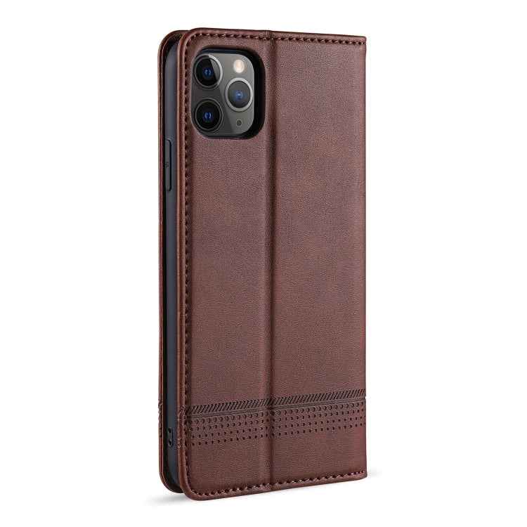 AZNS Magnetic Calf Texture Horizontal Flip Leather Case with Card Slots & Holder & Wallet, For iPhone 12 Pro Max, For iPhone 12 / 12 Pro, For iPhone 12 mini, For iPhone 11 Pro Max, For iPhone 11 Pro, For iPhone 11