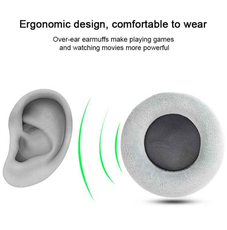 2pcs Mesh Splicing Replacement Earpads For AKG K612 / K712