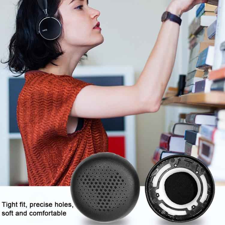 2pcs Protein Leather Replacement Earpads For AKG Y500