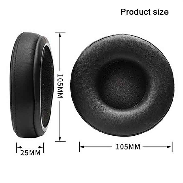 2pcs Protein Leather Splicing Thickening Replacement Earpads For AKG K240 MKII / K270