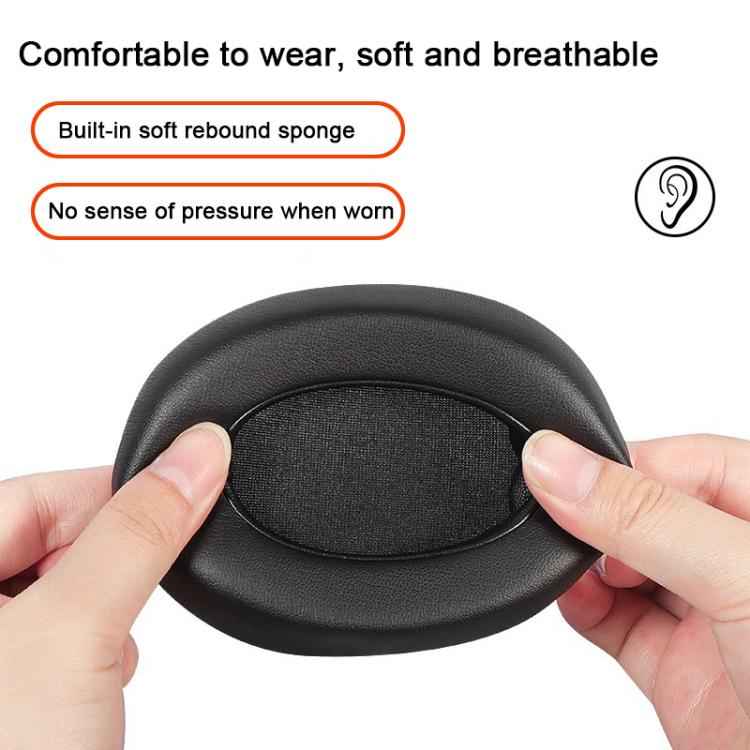 2pcs Lambskin Splicing Replacement Earpads For AKG K361 / K371 / K361BT / K371BT