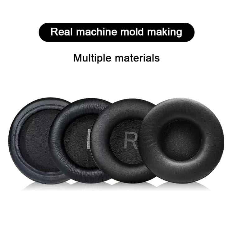 1 Pair Wrinkled Leather Replacement Earpads For AKG K52 / K72 / K92