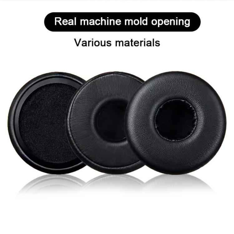 2pcs Protein Leather Bluetooth Headset Replacement Earpads For AKG N60NCBT