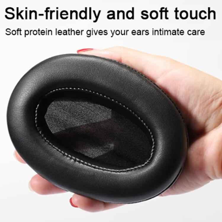 2pcs Flannel Slip-on Type Earphone Covers For Brainwavz HM5