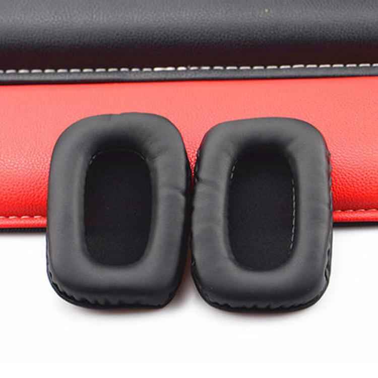 2pcs Protein Leather Replacement Earpads For Audio Technica ATH-SQ5 / SQ505