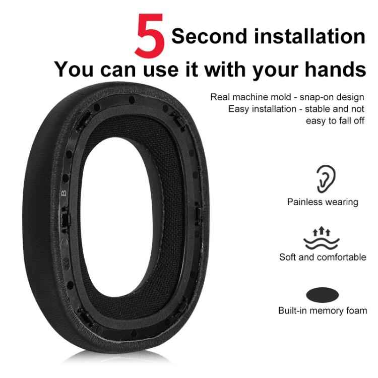 2pcs Sponge Earmuffs Replacement Earpads For B&W Px7 S2 / Px8