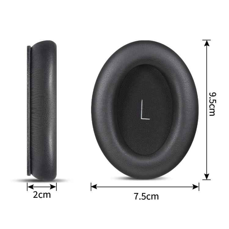 1 Pair Protein Leather Earphone Replacement Earpads For JBL Tour One M2