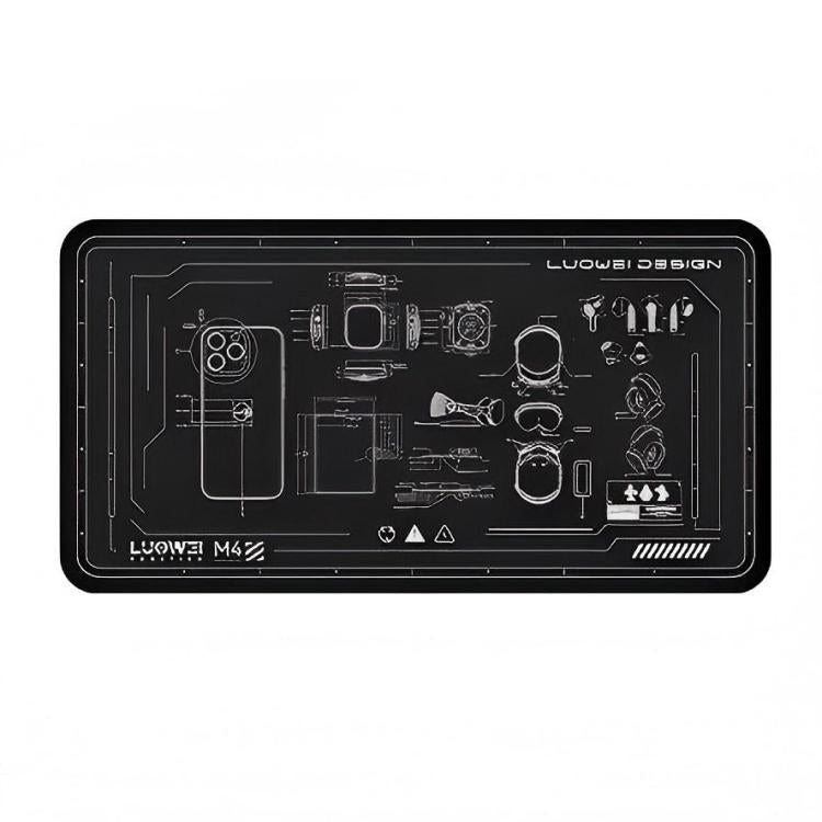 Luowei LW-M4 15.6-inch High-Temperature Resistant Insulation Silicone Repair Pad