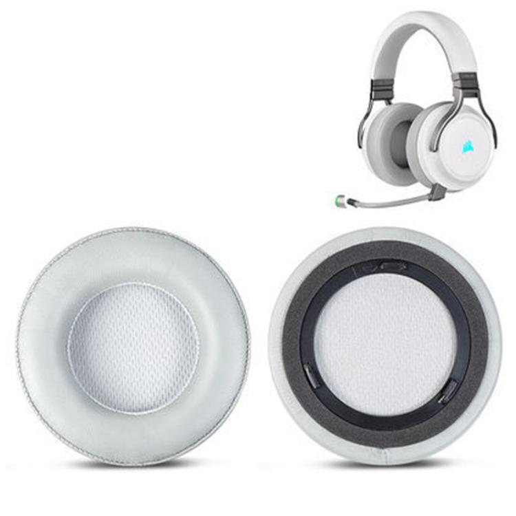 1 Pair Lambskin Replacement Earpads For Corsair Virtuoso RGB WIRELESS XT, Lambskin For Corsair Virtuoso(White), Lambskin For Corsair Virtuoso(Brown), Lambskin For Corsair Virtuoso(Black)