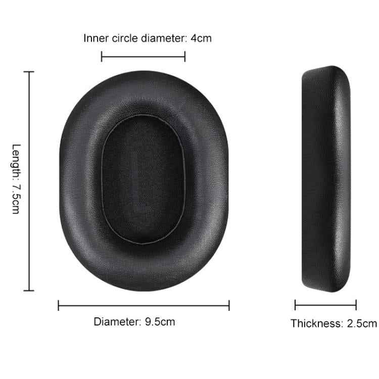 1 Pair Protein Leather Replacement Earpads For Baseus D05