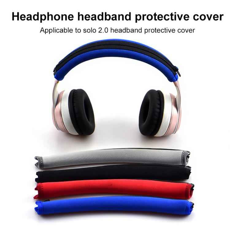 Neoprene Zipper Headband Cushion Pad Replacement Parts, For Beats Solo3 / Solo2