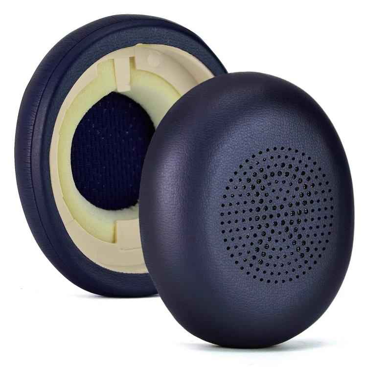 1 Pair Protein Leather Earpads For Jabra Evolve2 65 / Evolve2 40 SE / Elite 45H