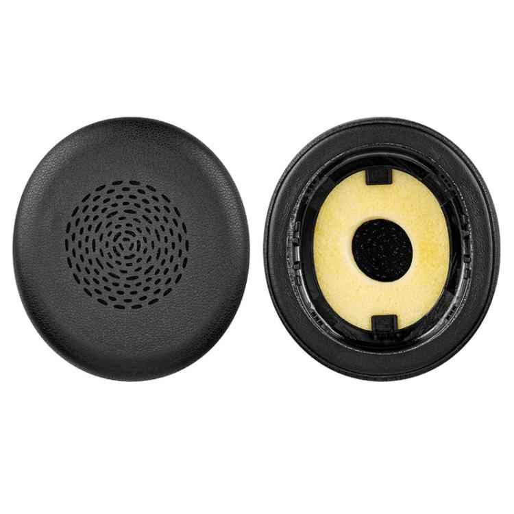 1 Pair Protein Leather Earpads For Jabra Evolve2 75